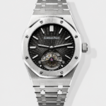 Audemars Piguet Super Clone Royal Oak Flying Tourbillon 41mm Grey Dial Watch