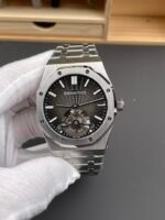 Audemars Piguet Super Clone Royal Oak Flying Tourbillon 41mm Grey Dial Watch - Image 3