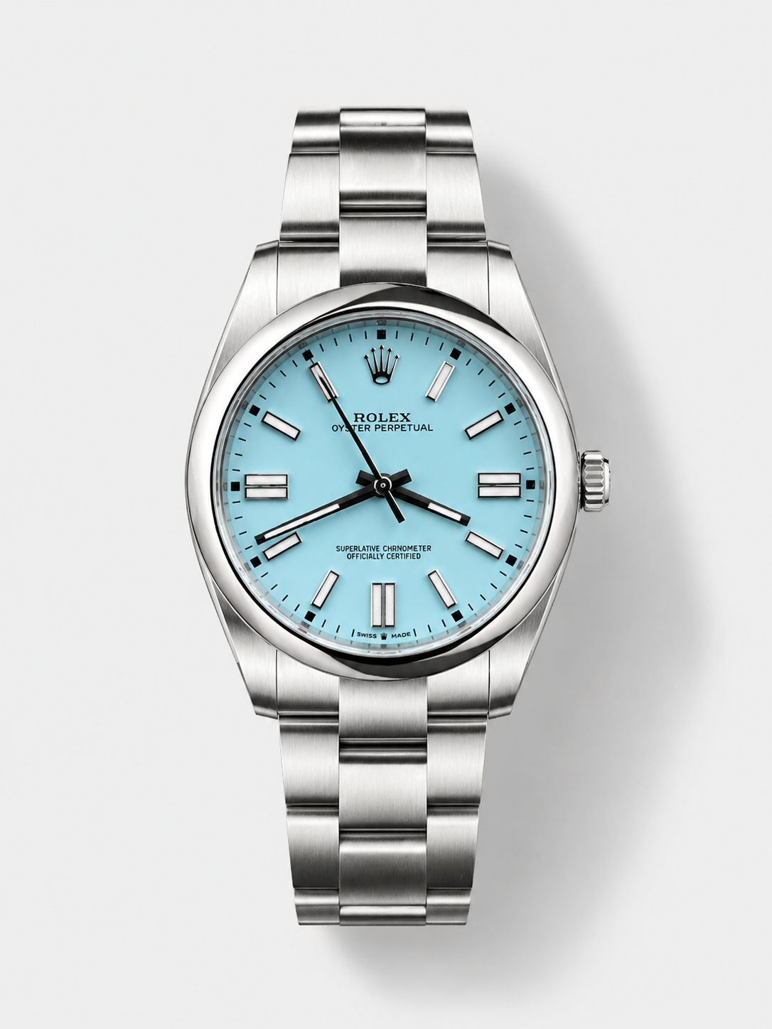 GW-487FB6F1 product image Rolex Oyster Perpetual 41mm — Cal. 3230 Movement, Tiffany Dial, 904L Steel, Top-Tier 1:1 Replica - Image 1