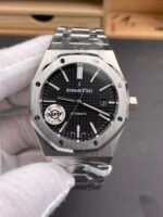 Audemars Piguet Royal Oak 15450 37MM Swiss Calibre 3120 Movement in 904L Steel Casing Black Dial - Image 2