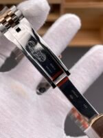 Rolex Datejust Cal.3235 Movement Super Clone Rose Gold 2 Tone 31MM Brown Dial Watch - Image 4
