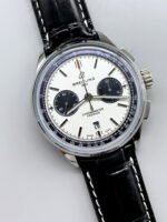 Breitling Premier B01 Chronograph 42 Edition Watch 1:1 Mirror Quality in Steel White Dial - Image 3