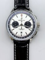 Breitling Premier B01 Chronograph 42 Edition Watch 1:1 Mirror Quality in Steel White Dial - Image 2