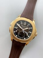 Patek Philippe Super Clone Aquanaut 5164R Rose Gold Swiss Replica Watch - Image 3