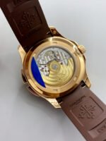 Patek Philippe Super Clone Aquanaut 5164R Rose Gold Swiss Replica Watch - Image 5