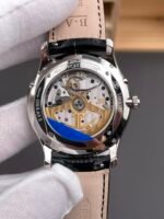 Jaeger LeCoultre Master Ultra Thin Moon Black Dial 904L Steel 1:1 Mirror Replica Watch - Image 5