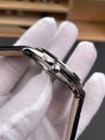 Jaeger LeCoultre Master Ultra Thin Moon Black Dial 904L Steel 1:1 Mirror Replica Watch - Image 6
