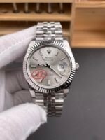 Rolex Datejust Cal.3235 Movement Swiss Watch 1:1 Mirror Replica 904L Steel 41MM – Steel Dial - Image 2