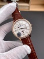 Jaeger-LeCoultre Rendez-Vous Steel Night & Day Rose Gold 1:1 Mirror Swiss Watch - Image 3