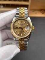 Rolex Datejust M126333 41MM ETA3235 72 Hours Power Gold Dial Jubilee 1:1 Mirror Replica Yellow Gold 904L Steel - Image 2