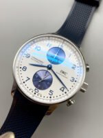 IWC Portugieser Chronograph (Stainless Steel Case / White Dial) – Swiss Replica (Top-Tier 1:1 Reproduction) - Image 5