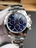 Rolex Daytona Super Clone M116509 Original Cal.4130 Movement – 904L Steel Watch in Blue Dial - Image 2