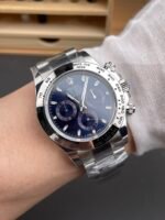Rolex Daytona Super Clone M116509 Original Cal.4130 Movement – 904L Steel Watch in Blue Dial - Image 9