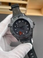 Omega Seamaster 300M “Black Black” Ceramic Case Swiss 1:1 Mirror Replica Watch - Image 4