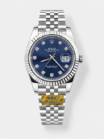 Rolex Datejust 126234 36MM Swiss Replica in 904L Steel in Blue Dial 1:1 Mirror Replica
