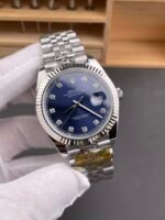 Rolex Datejust 126234 36MM Swiss Replica in 904L Steel in Blue Dial 1:1 Mirror Replica - Image 3