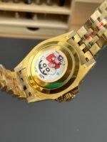 Rolex GMT Masters II Super Clone 126718GRNR Yellow Gold Tiger Iron Dial Swiss Replica Watch - Image 5