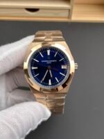 Vacheron Constantin Overseas Rose Gold 1:1 Mirror Replica Watch Blue Dial - Image 3