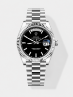 Rolex Day Date Super Clone Black Dial 40MM 146 Grams Swiss Replica watch