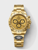 Rolex Cosmograph Daytona M126518 Yellow Gold Casing and Gold Dial Original Cal.4131 Movement