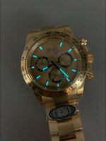 Rolex Cosmograph Daytona M126518 Yellow Gold Casing and Gold Dial Original Cal.4131 Movement - Image 12