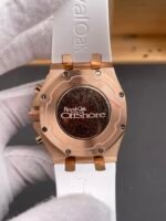 Audemars Piguet Royal Oak Offshore Rose Gold White Dial Chronograph 37MM – Swiss Replica Watch - Image 5