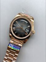 Rolex Day Date Presidential 18K Rose Gold Watch 40MM – Brown Dial 1:1 Mirror Quality - Image 5