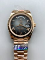 Rolex Day Date Presidential 18K Rose Gold Watch 40MM – Brown Dial 1:1 Mirror Quality - Image 2