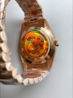 Rolex Day Date Presidential 18K Rose Gold Watch 40MM – Brown Dial 1:1 Mirror Quality - Image 7