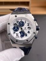 Audemars Piguet Royal Oak Offshore Chronograph White Dial 904L Steel 1: 1 Mirror 3126 Movement - Image 2