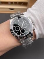 Rolex Cosmograph Daytona 116500LN Black Dial Original Cal.4130 Movement – Ultimate 904L Steel Watch - Image 10