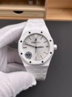Audemars Piguet Royal Oak 15500 White Ceramic Super Clone Replica Watch - Image 3