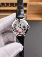 Ballon De Cartier Swiss Automatic 1:1 Mirror Quality 33MM in White Dial - Image 3