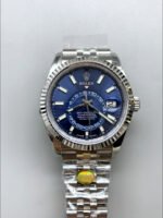 Rolex Sky-Dweller REF# M336934 Blue Dial Watch in 904L Steel Case 1:1 Mirror Replica - Image 2
