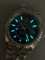 Rolex Sky-Dweller REF# M336934 Blue Dial Watch in 904L Steel Case 1:1 Mirror Replica - Image 12