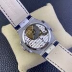 Patek Philippe Nautilus 5712R 1:1 Quality Swiss Replica Watch in Blue Dial Blue Strap - Image 3
