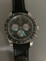 Rolex Daytona Super Clone DiW Exceptional-1 Stainless Steel Watch in Black Carbon Dial 1:1 Mirror Replica Watch - Image 11