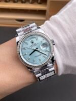 Rolex Day Date Presidential M228396TBR-0002 904L 40MM – Ice Blue Dial 1:1 Mirror Quality Watch - Image 10