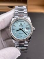 Rolex Day Date Presidential M228396TBR-0002 904L 40MM – Ice Blue Dial 1:1 Mirror Quality Watch - Image 3