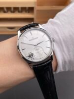 Jaeger-LeCoultre Master Ultra-Thin White Gold Watch – 1:1 Top-Tier Replica - Image 10