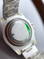Rolex Submariner DiW Sandblasted Carbon Fiber Bezel/Dial FREE SPRUNG MVMNT Super Clone - Image 6