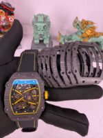 Richard Mille RM67-02 Black NTPT Velcro Strap CRMA7 Clone Movement - Image 6
