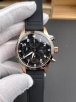 IWC Pilot’s IW388306 Super Clone Chronograph 41 Mercedes-AMG Pertonas F1 Rose Gold Watch - Image 4