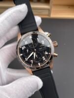 IWC Pilot’s IW388306 Super Clone Chronograph 41 Mercedes-AMG Pertonas F1 Rose Gold Watch - Image 3