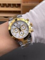 Rolex Cosmograph Daytona 116503 Yellow Gold Original Cal.4130 Movement – Ultimate 904L Steel Watch - Image 9