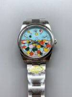 Rolex Oyster Perpetual REF# 124300 Celebration Dial in 41MM ETA 3230 Automatic Movement Watch - Image 2