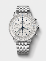 Breitling Navitimer B01 Chronograph 43 (White Dial / 904L Stainless Steel Case) — Top-Tier 1:1 Swiss Replica