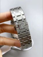 Audemars Piguet Royal Oak Perpetual Calendar Super Clone 904L Steel in Steel Blue Dial - Image 7