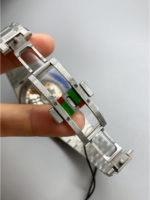 Audemars Piguet Super Clone Royal Oak Extra Thin Watch in Green Dial - Image 8