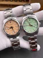 Rolex Oyster Perpetual 41mm — Cal. 3230 Movement, Avocado Green Dial, 904L Steel, Top-Tier 1:1 Replica - Image 5